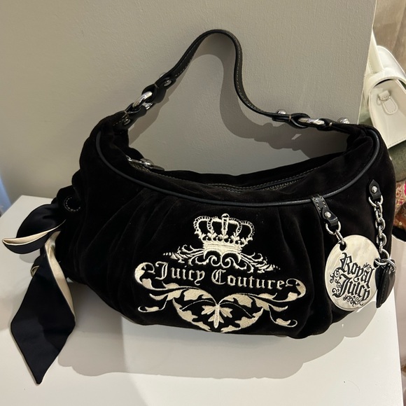 Juicy Couture Handbags - Vintage royal juicy couture purse